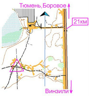 Ночное ориентирование, 29.10.2011